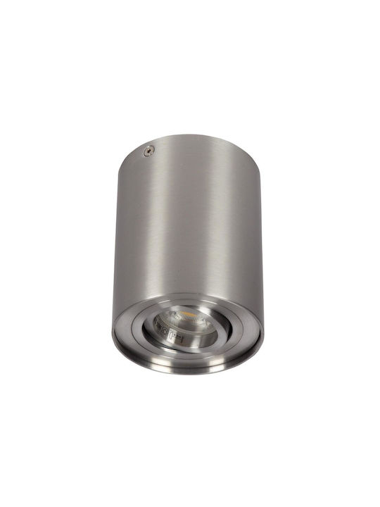 VK Lighting Μονό Σποτ με Ντουί GU10 σε Χάλκινο Χρώμα