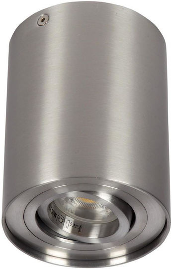 VK Lighting Μονό Σποτ με Ντουί GU10 σε Χάλκινο Χρώμα