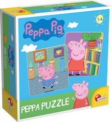 Kids Puzzle Peppa Pig for 1+ Years 4pcs Lisciani Giochi