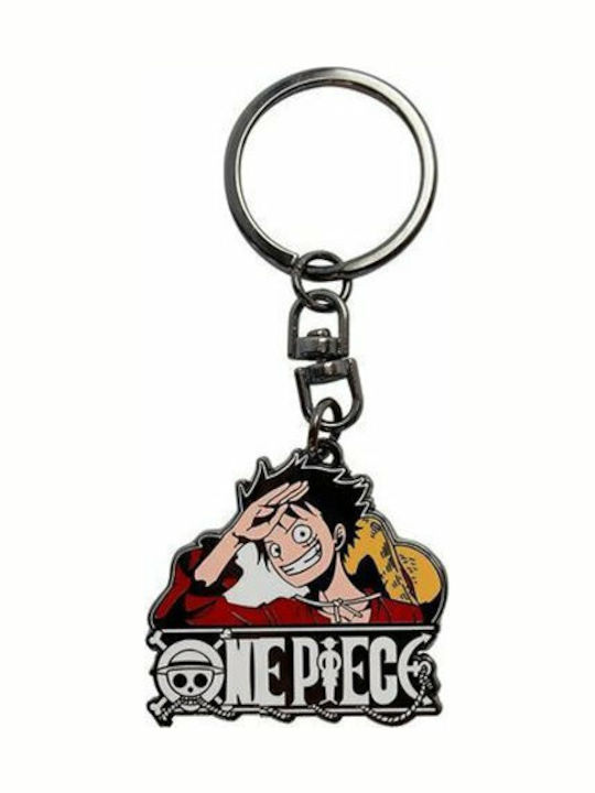 Abysse One Piece Luffy New World Metallic Wallet Keychain