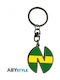 Abysse Keychain Olive Et Tom Metalic Verde