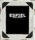 Espiel Espiel Hölzener Fotorahmen mit Weißem Rahmen