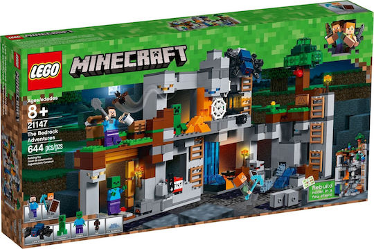 Lego Minecraft The Bedrock Adventures for 8+ Years