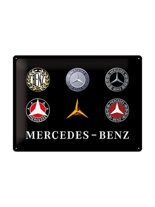 Nostalgic Art Mercedes-Benz - Logo Evolution