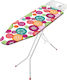 Homeplus Blanca Bügelbrett Für Dampfbügeleisen Zusammenklappbar Bunt 140x38x90cm
