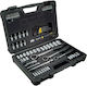 Stanley Set Ratchet 1\2" & 1\4" & 3\8" 80pcs