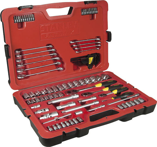 Stanley Fatmax Καστάνια με Καρυδάκια 1\2" & 1\4" & 3\8" 96τμχ
