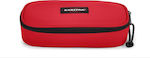 Eastpak Oval Single Pencil Case with 1 Compartment Red