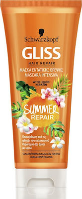 Schwarzkopf Gliss Summer Repair Haarmaske für Reparatur 200ml