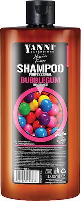 Yanni Extensions Bubblegum Shampoos for All Hair Types 1000ml