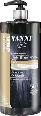 Yanni Extensions Silk Shampoos für Alle Haartypen 1x1000ml