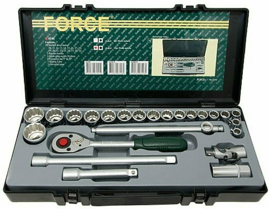 Force Καστάνια με Καρυδάκια 1\2" 24τμχ