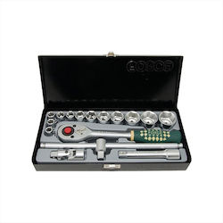 Force 4162-5 Καστάνια με Καρυδάκια 1\2" 16τμχ Force 4162-5 Καστάνια με Καρυδάκια 1\2" 16τμχ