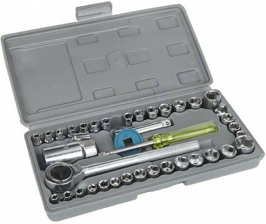 Aiwa Set Ratchet 1\4" & 3\8" 40pcs