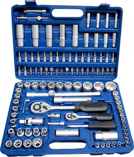 H・T ZX Tools 27272 Set de chei tubulare și clichet 1