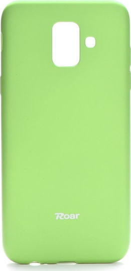 Roar Colorful Jelly Back Cover Σιλικόνης Πράσινο (Galaxy A6 2018)