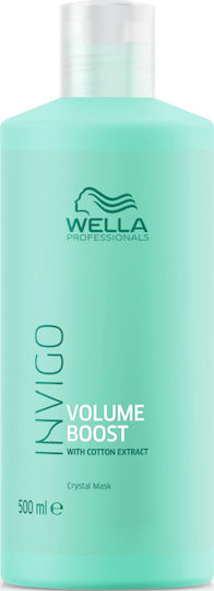 Wella Invigo Volume Boost Crystal Haarmaske für Stärkung 500ml