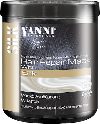 Yanni Extensions Silk Hair Mask Masca de păr pentru Reparare 1000ml