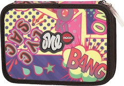 Lyc Sac Bang Bang Pencil Case Full with 2 Compartments Multicolored