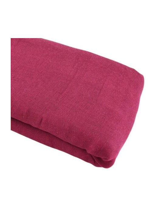 PLAIN COTTON FABRIC 150X10M (BURGUNDY)