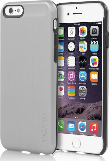 Incipio iPhone 6 6s Feather SHINE Umschlag Rückseite Kunststoff Silber (iPhone 6/6s)