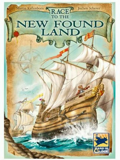 Επιτραπέζιο Παιχνίδι Race to The New Found Land για 2-4 Παίκτες 10+ Ετών (EN) Z-Man Games