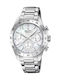 Festina Women's Watch Chronograph with Silver Metal Bracelet