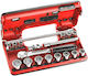 Facom Dbox Ratschen- & Steckschlüssel-Sets 3\8" 18Stück