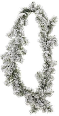 Inart Christmas Garland Green 180x18cm 1pc