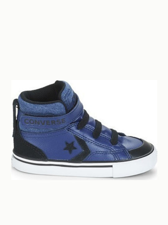 Pro Blaze Strap Hi Inf Kids Sneakers High with Scratch Blue