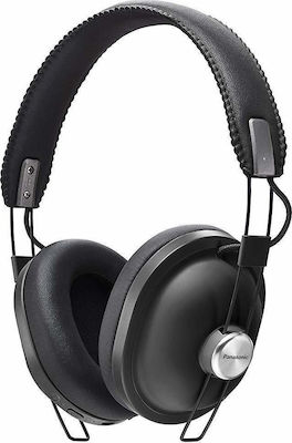 Panasonic RP-HTX80BE Ασύρματα Bluetooth On Ear Ακουστικά με 24 ώρες Λειτουργίας και Quick Charge Μαύρα