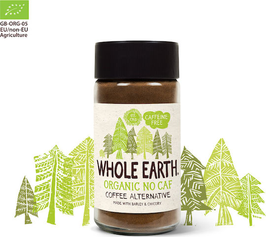 Whole Earth Био Заместване на кафе от ечемик и цикория в Прах 100гр
