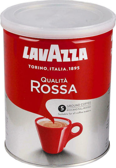 Lavazza Καφές Espresso Qualita Rossa Αλεσμένος σε Κουτί 250gr