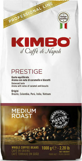 Kimbo Espresso Kaffee Prestige Bohnen Mittel 1kg