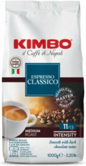 Kimbo Καφές Espresso Classico σε Κόκκους 1kg