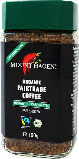 Mount Hagen Στιγμιαίος Καφές Decaffeine 100gr