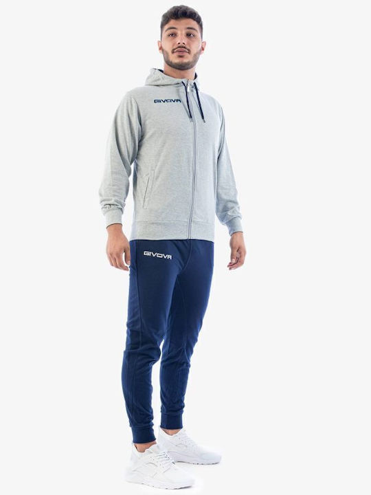 Tuta Poker Trainingsanzug mit Gummizug Gray