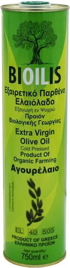 Bioilis Extra Virgin Green Olive Oil Organic 750ml