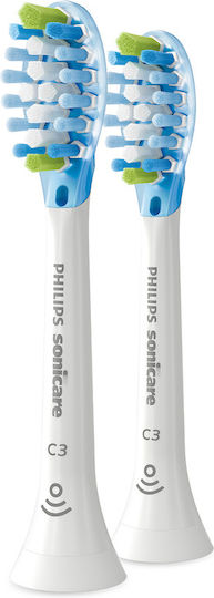Philips Sonicare C3 Premium Plaque Defence Ersatzköpfe für HX9042/17 2 Stück