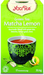 Yogi Tea Matcha Τσάι Βιολογικό Lemon 17 Φακελάκια 30gr