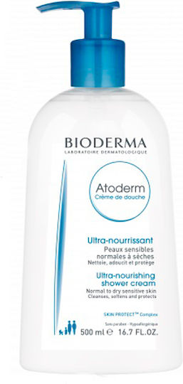 Bioderma Atoderm Ultra-Nourishing Normal To Dry Sensitive Skin Moisturizing Shower Gel 1000ml