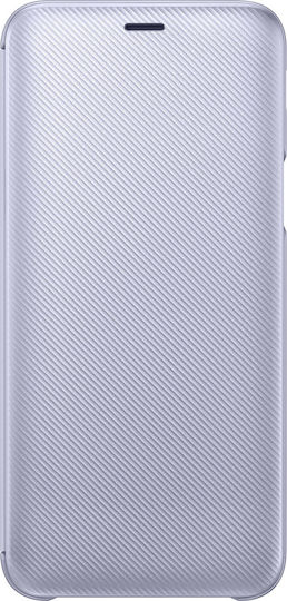 Samsung Cover Book Synthetic Leather Purple (Galaxy J6) EF-WJ600CVEGWW