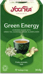 Yogi Tea Πράσινο Τσάι Βιολογικό Green Energy 17 Φακελάκια 30.6gr