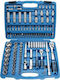 BGS Technic Ratschen- und Steckschlüssel-Set 1/2" & 1/4" 108 Stück