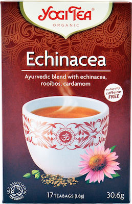 Yogi Tea Organic Red Tea Echinacea 17 Bags 30gr