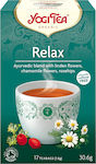 Yogi Tea Relax Herbs Blend Organic Product 17 Bags 30.6gr