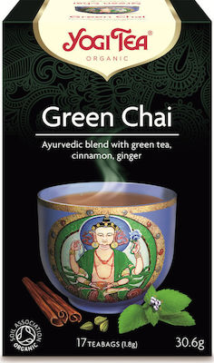 Yogi Tea Organic Green Tea Green Chai 17 Bags 30.6gr