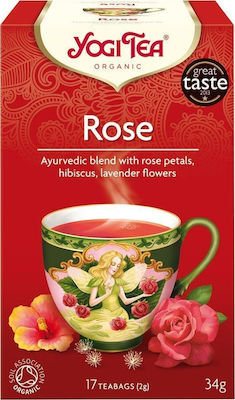 Yogi Tea Rose Amestec de ierburi Produs organic 17 Pungi 34gr