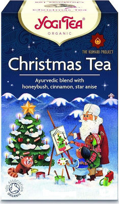 Yogi Tea Roșu Ceai Produs organic Christmas 17 Pungi 35.7gr 1buc
