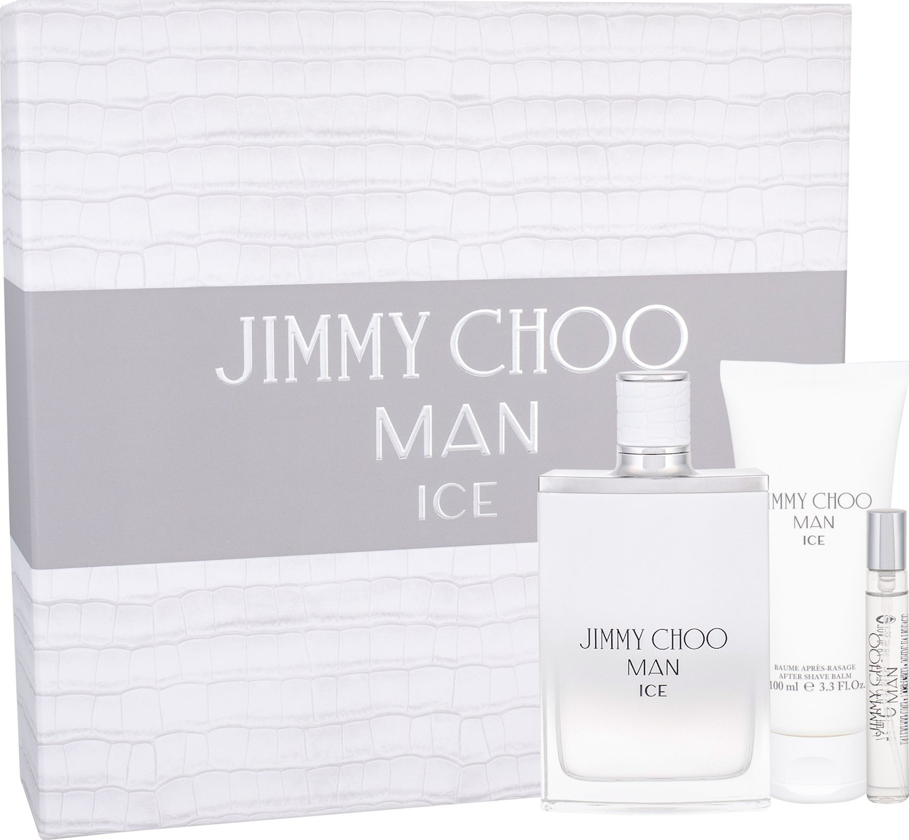 Jimmy Choo Man Ice Edt 100ml+ Aftershave Balm 100ml + Edt 7,5ml